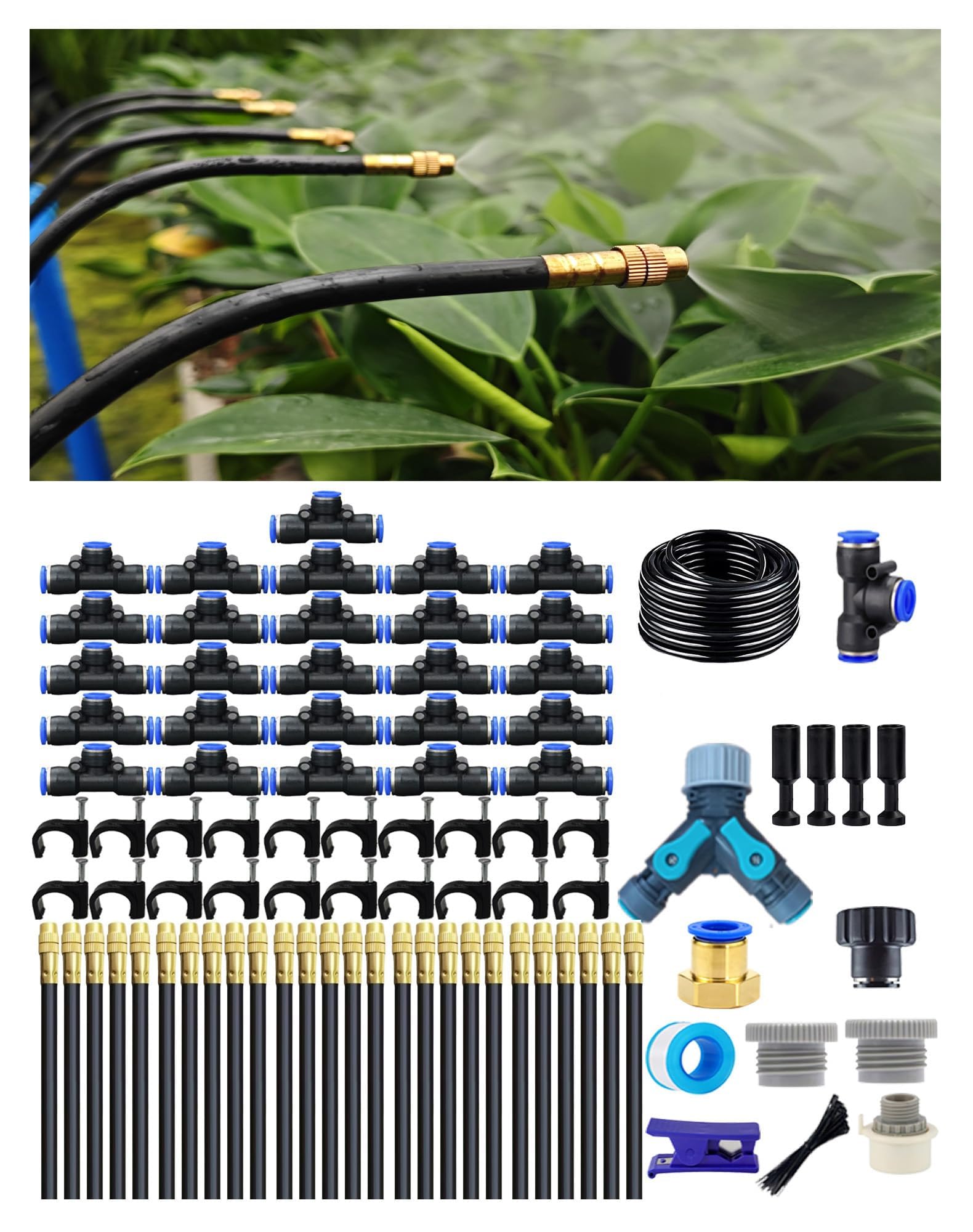 LSYLMYCW full kit layout showing components and easy setup benefits
