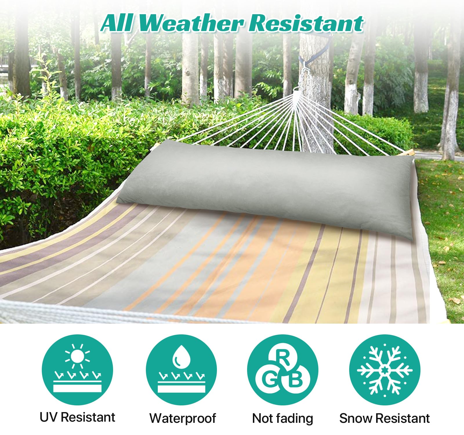 LTHCCOU cross-section showing 4-inch polyester fiber fill offering plush support and quick recovery
