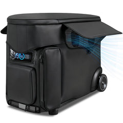 LTLUO front view showing covered DELTA Pro with full protection and visible access