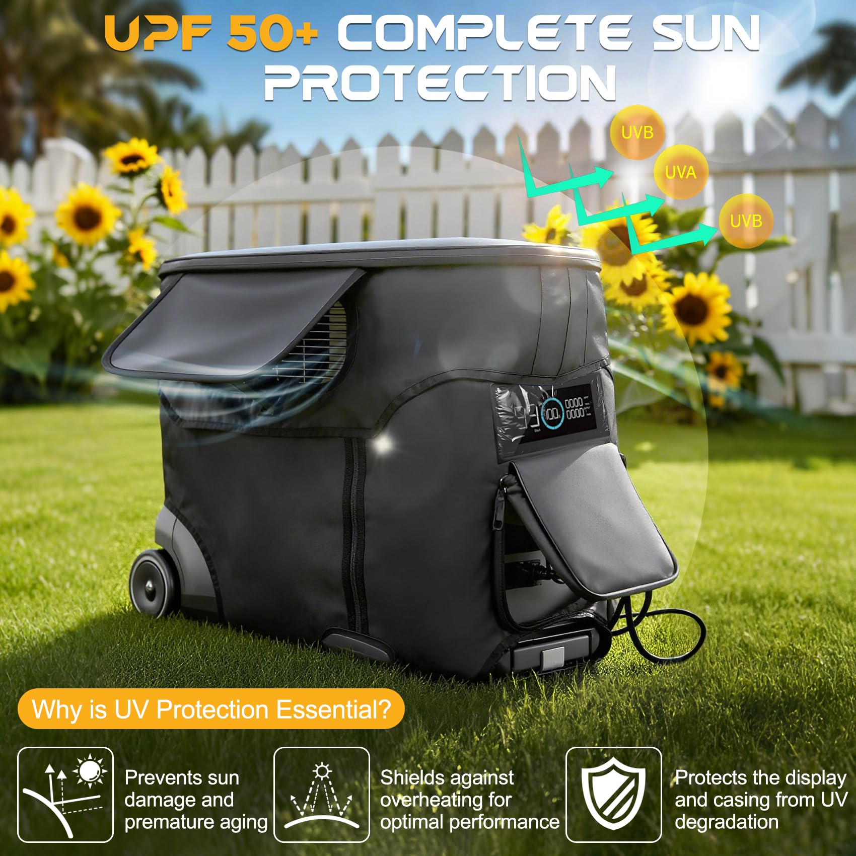 LTLUO side vent panel open to preserve airflow and prevent overheating
