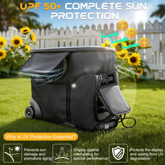LTLUO side vent panel open to preserve airflow and prevent overheating