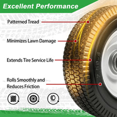 LTNICER bearing and hub detail showing sealed bearings for smoother rotation