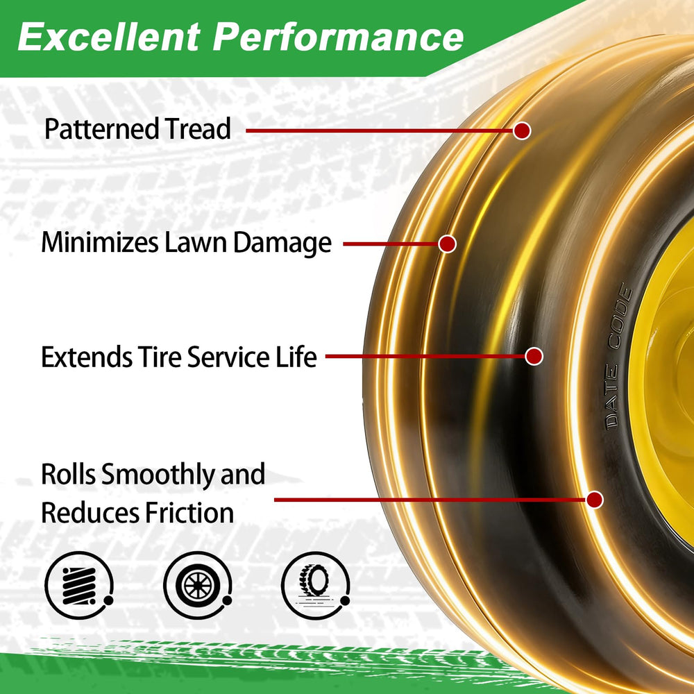 LTNICER centered hub detail showing 3.5 inch hub length and easy-fit bushing benefit