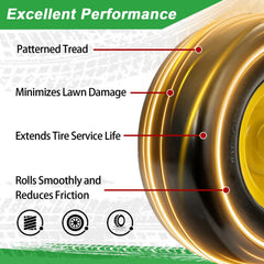 LTNICER centered hub detail showing 3.5 inch hub length and easy-fit bushing benefit