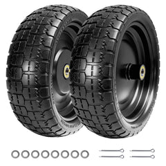 LTNICER front view 13-inch wheel showing full profile and quick replacement benefit