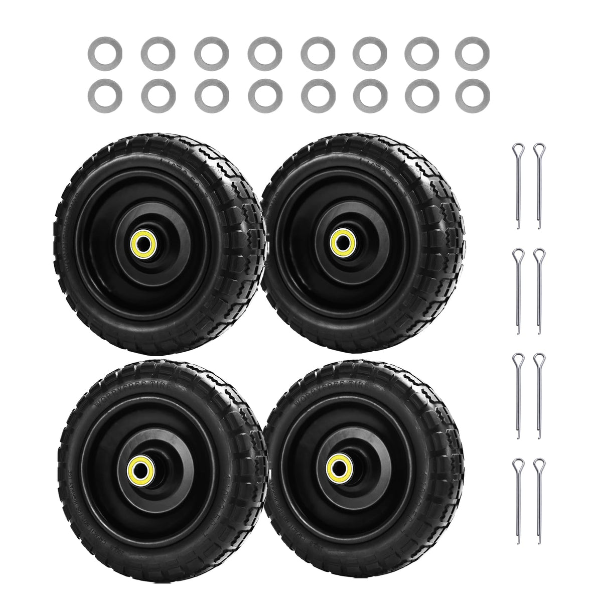 LTNICER front view of 4-pack replacement tires showing complete set benefit