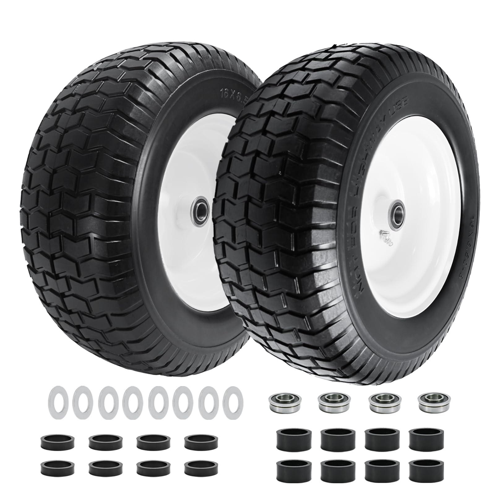 LTNICER front view assembled wheel showing ready-to-install design and durability
