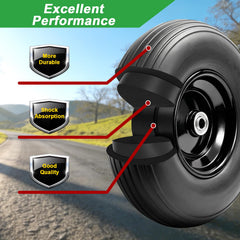 LTNICER hub detail with included bushings and sleeves for flexible axle fitment
