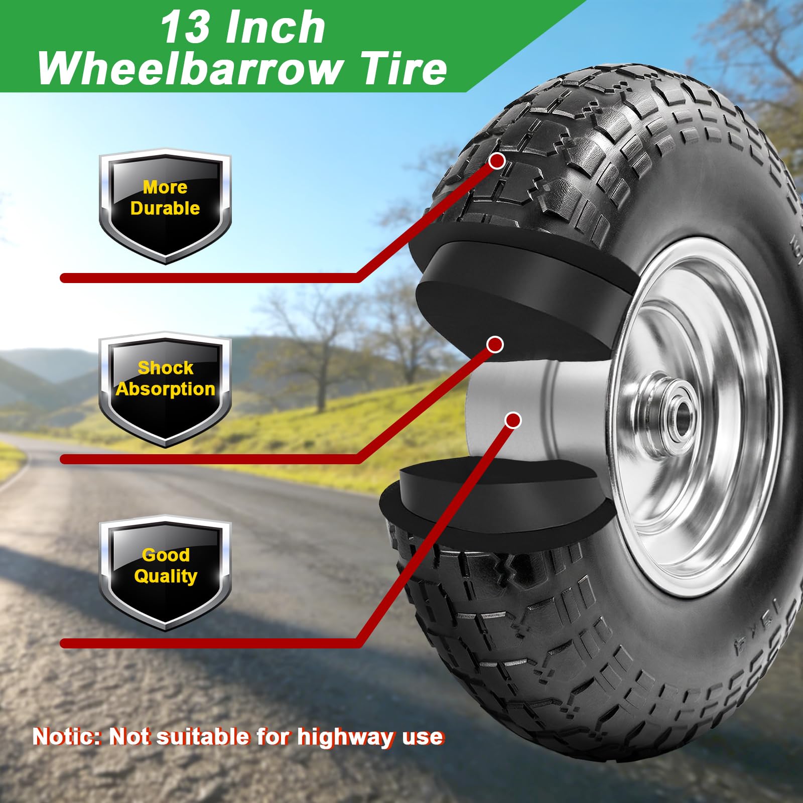 LTNICER hub with bushings and sleeves demonstrating adjustable fit benefit