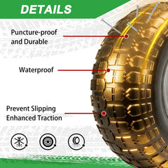 LTNICER PU foam texture close-up showing solid construction for puncture-free use