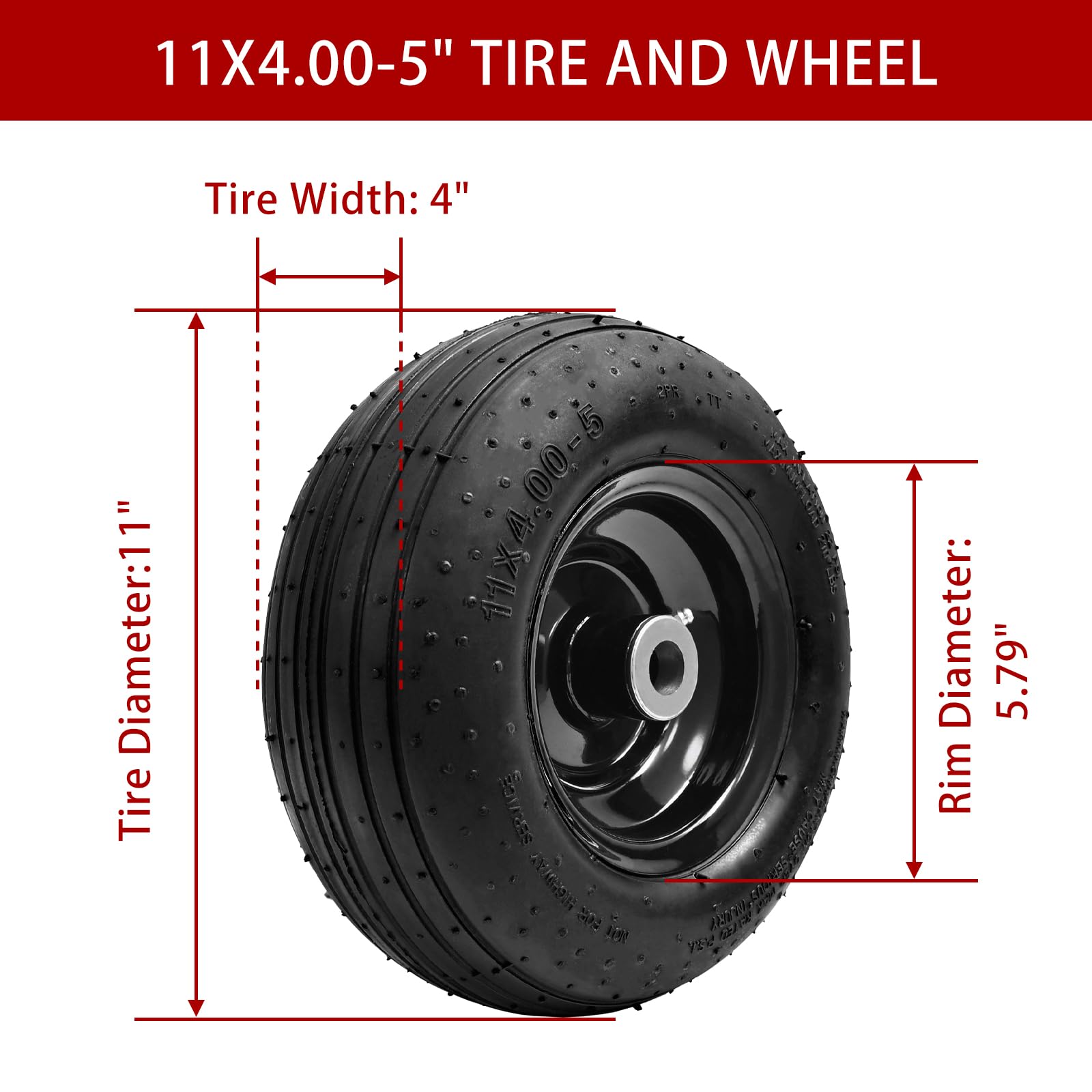 LTNICER close-up of tread pattern providing improved turf traction