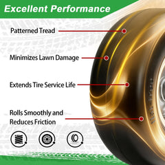 LTNICER close-up of polyurethane tread showing puncture-proof construction