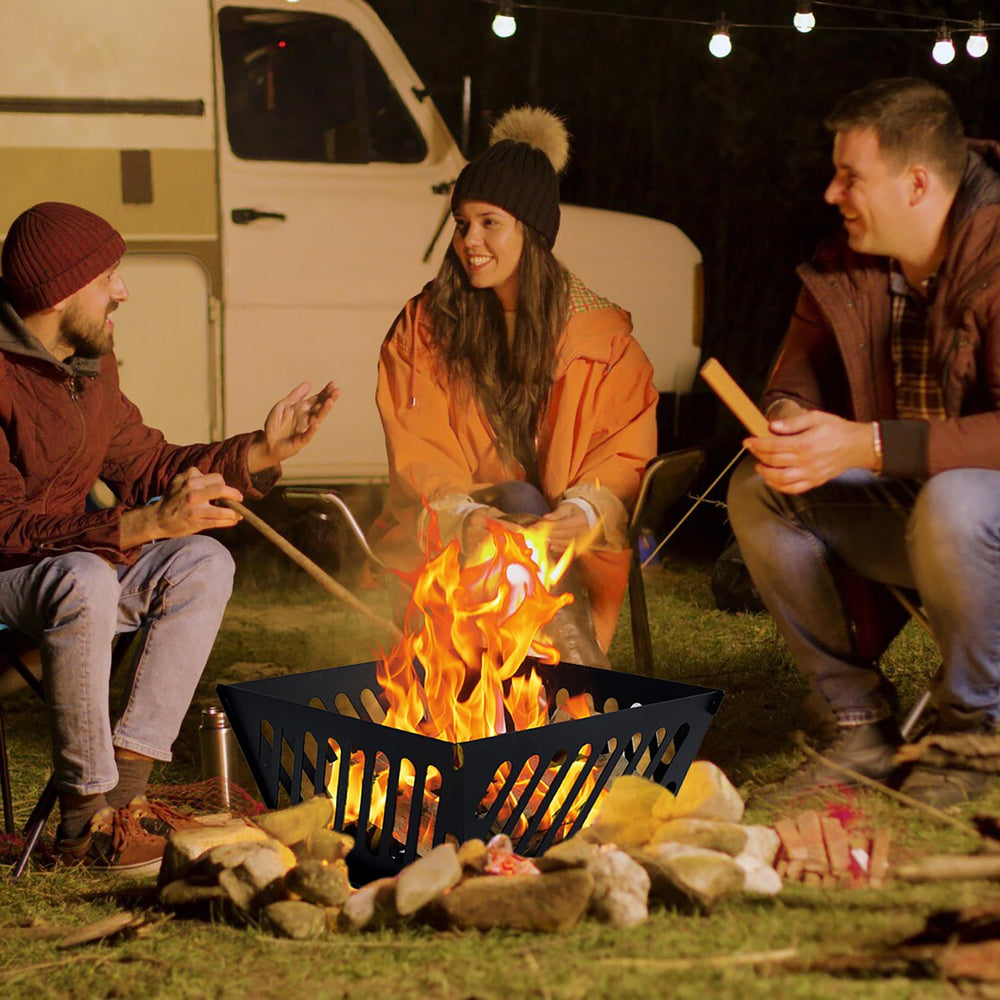 LTSEAME lifestyle backyard bonfire scene showing social warmth and convenience