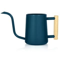LTSUMI dark blue watering can front view showing elegant shape and durable finish