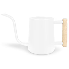 LTSUMI front view white watering can showing clean design and durable finish