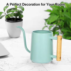 LTSUMI wooden handle detail offering comfortable ergonomic grip