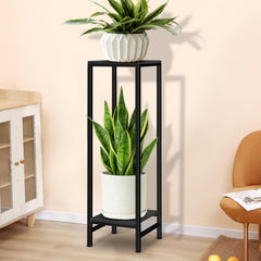 LUBORN plant stand on balcony with plants showing enhanced sunlight access