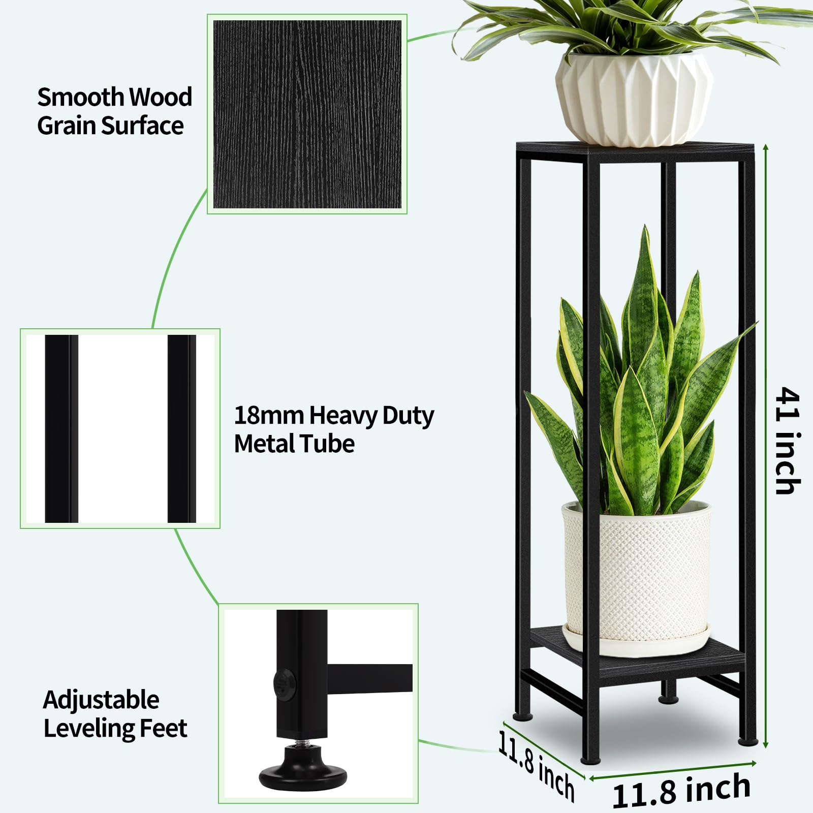 LUBORN MDF shelf texture detail showing waterproof surface and clean look