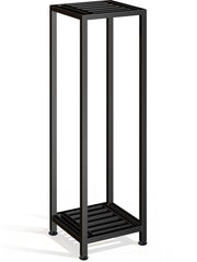 LUBORN plant stand front view showing stable multi-tier display and modern look