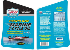 Lucas Oil 10861 label close-up highlighting TC-W3 certification and additive benefits
