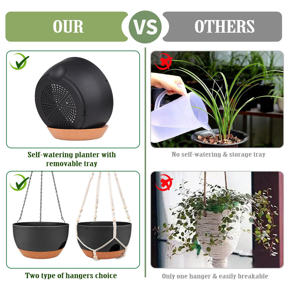 Lucieblessdesign cotton rope hanger holding planter indoors for cozy home style