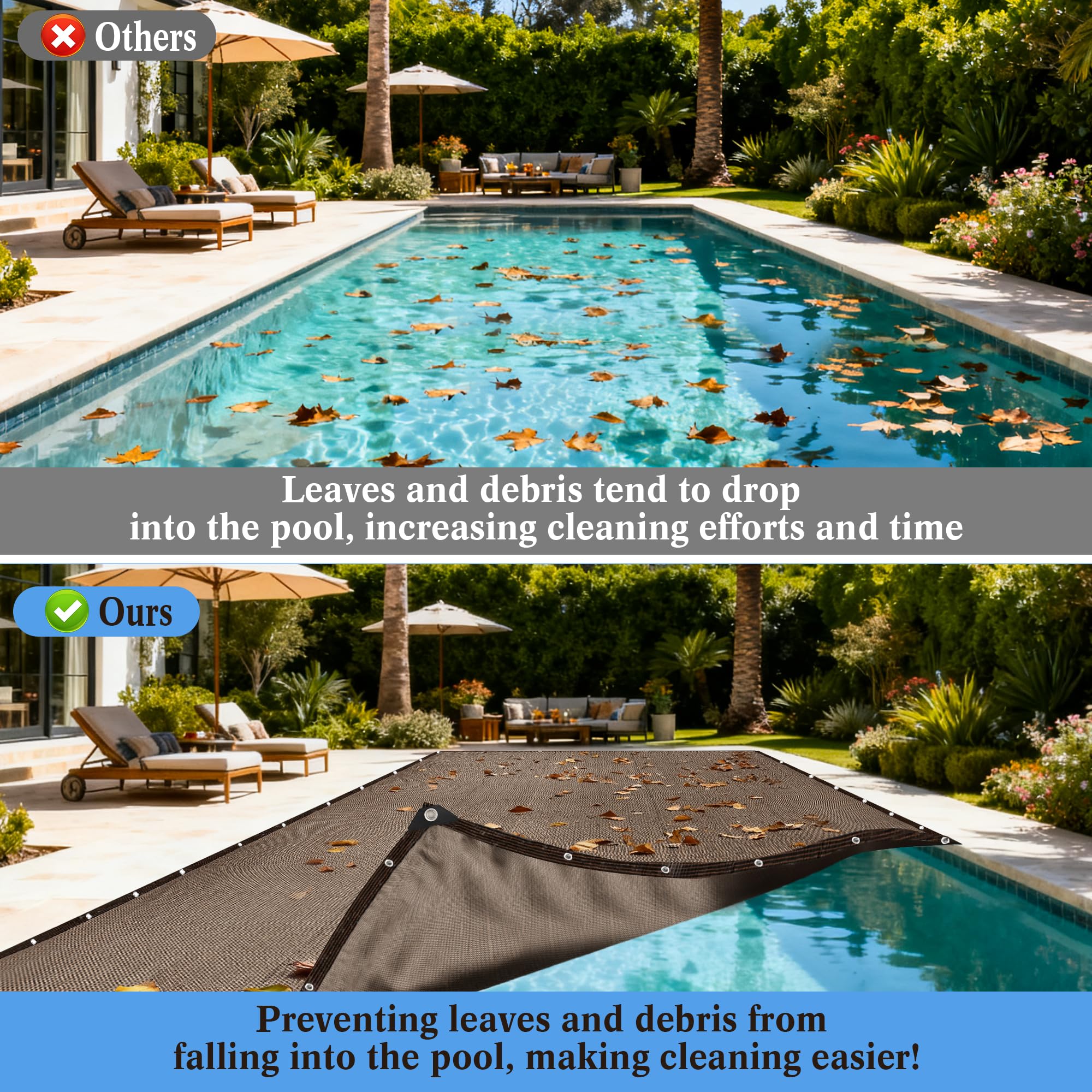LUCKIPLUS installed on pool demonstrating easy setup and tidy appearance