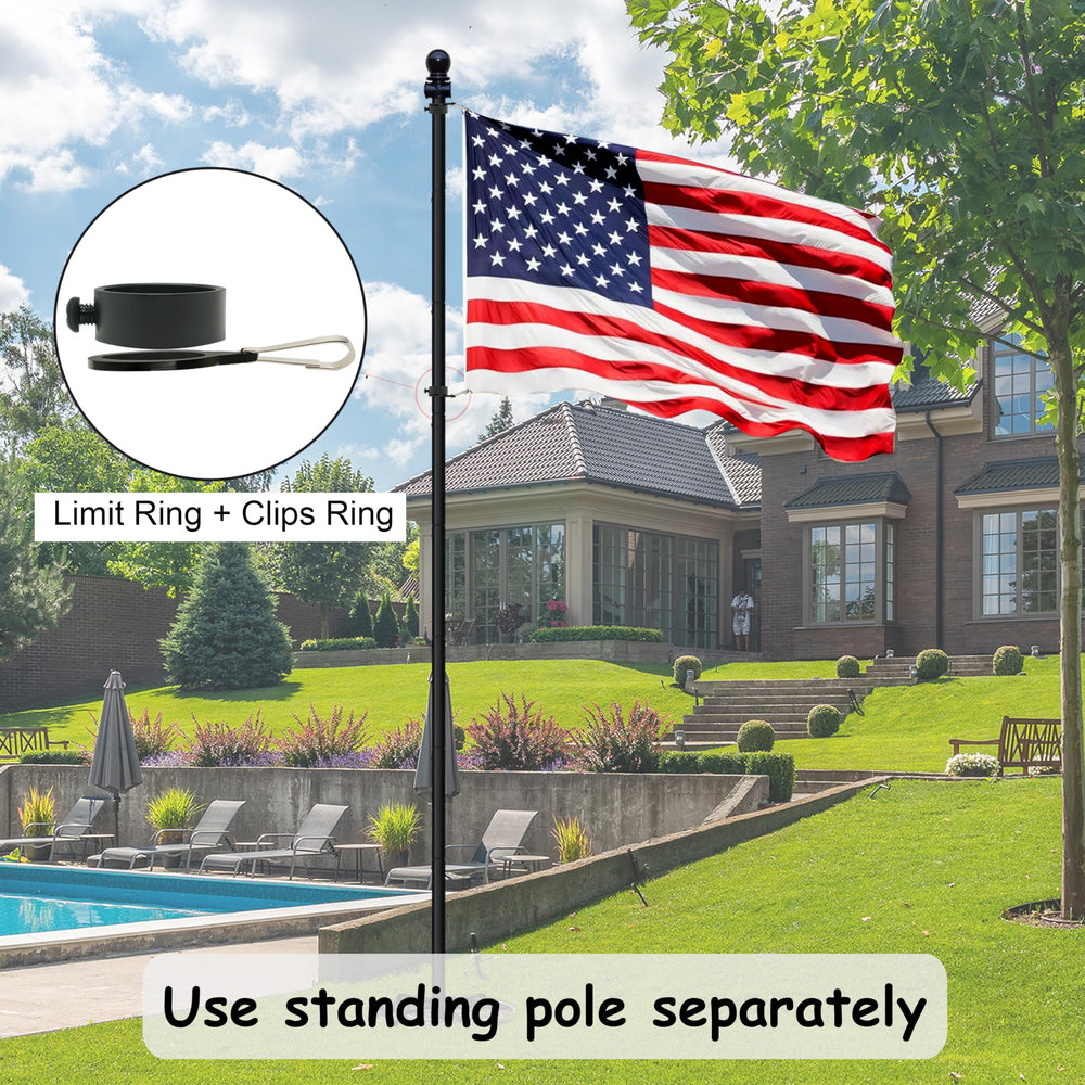 Luckupper 5-prong base detail illustrating stable ground anchoring benefit