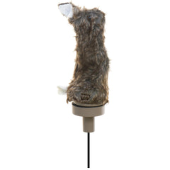 Lucky Duck Quiver Critter front view showing realistic profile and lure motion benefit