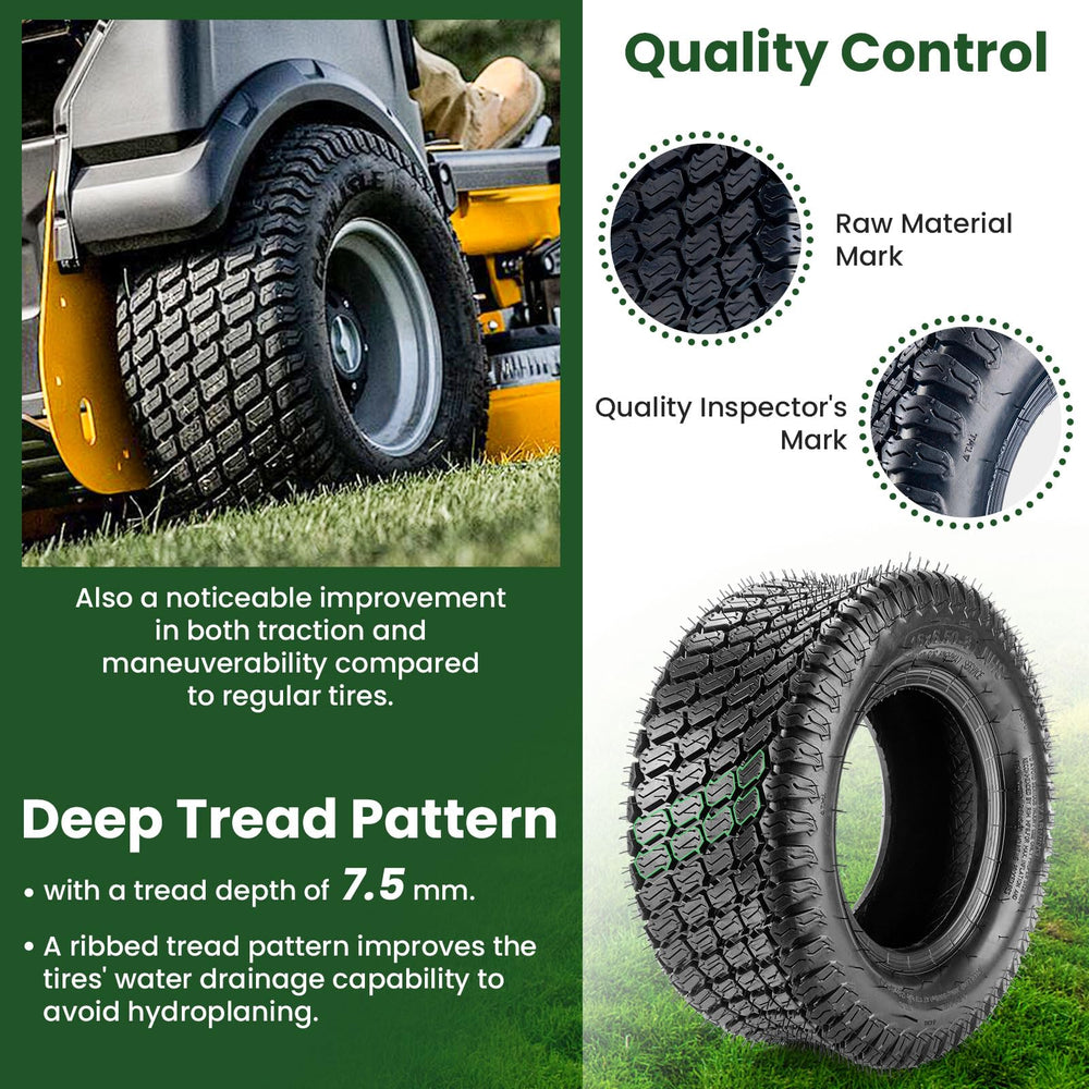 Lucky Seven sidewall detail showing reinforced 4PR construction and durable compound