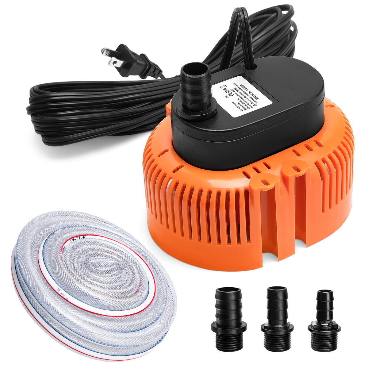 LuckySlycyc front view showing pump design and quick deployment benefit