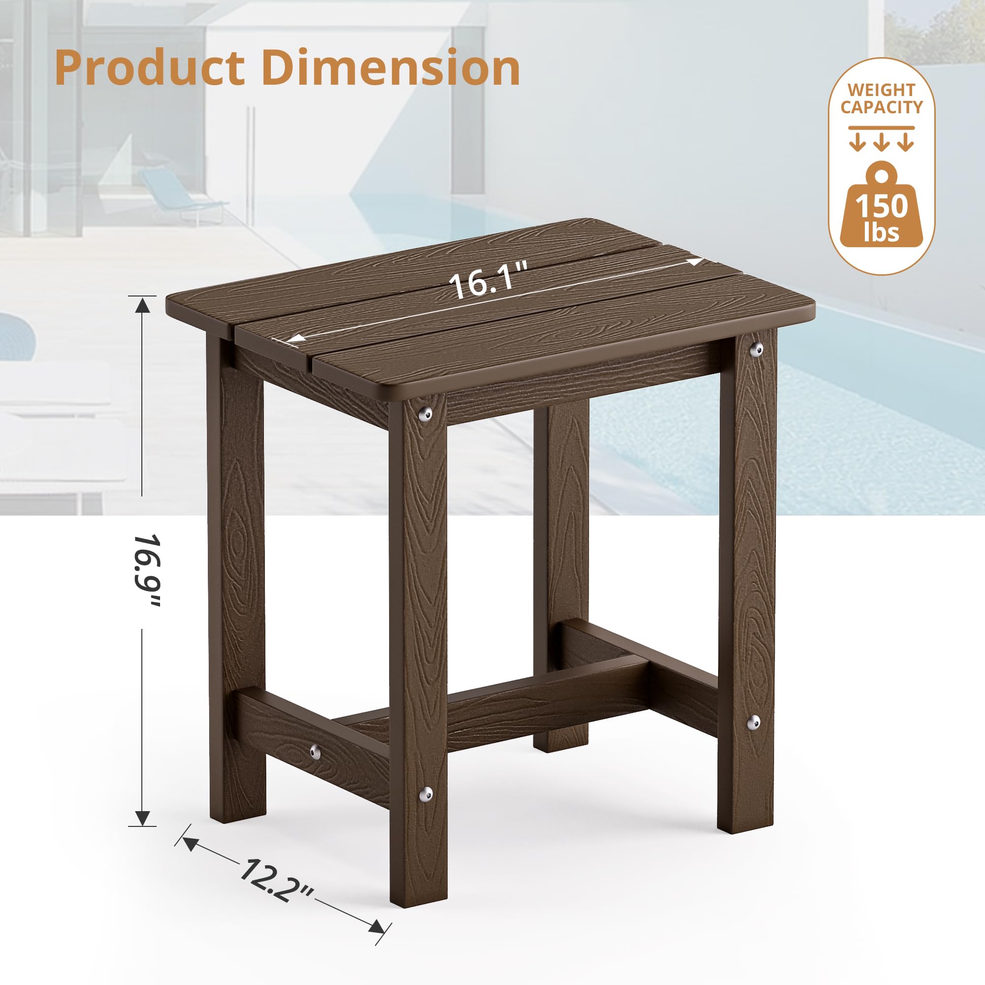LUE BONA used indoors as a plant stand showing versatility and low-maintenance finish