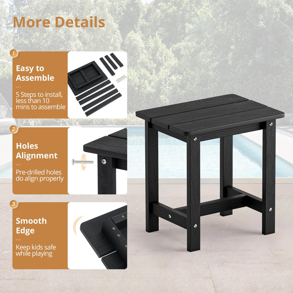 LUE BONA scale comparison with foot and ruler illustrating compact, space-saving size
