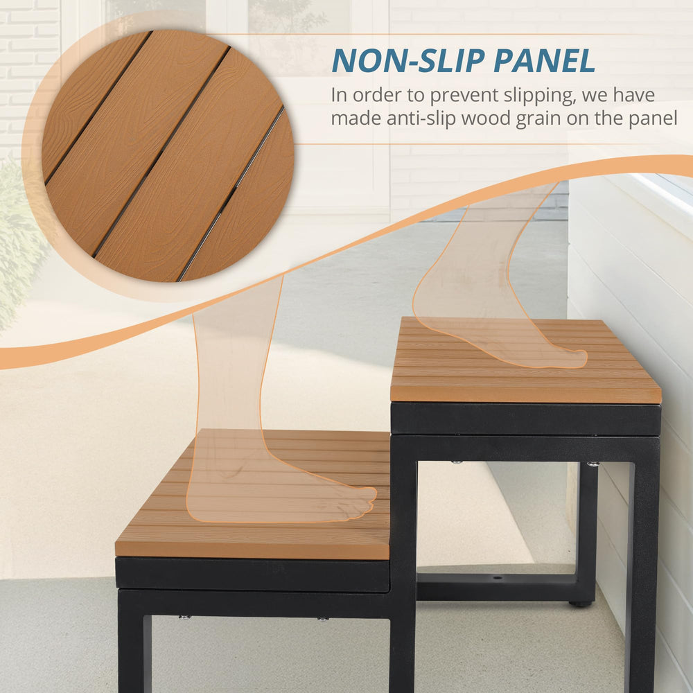 LUE BONA side profile highlighting aluminum frame for rust resistance