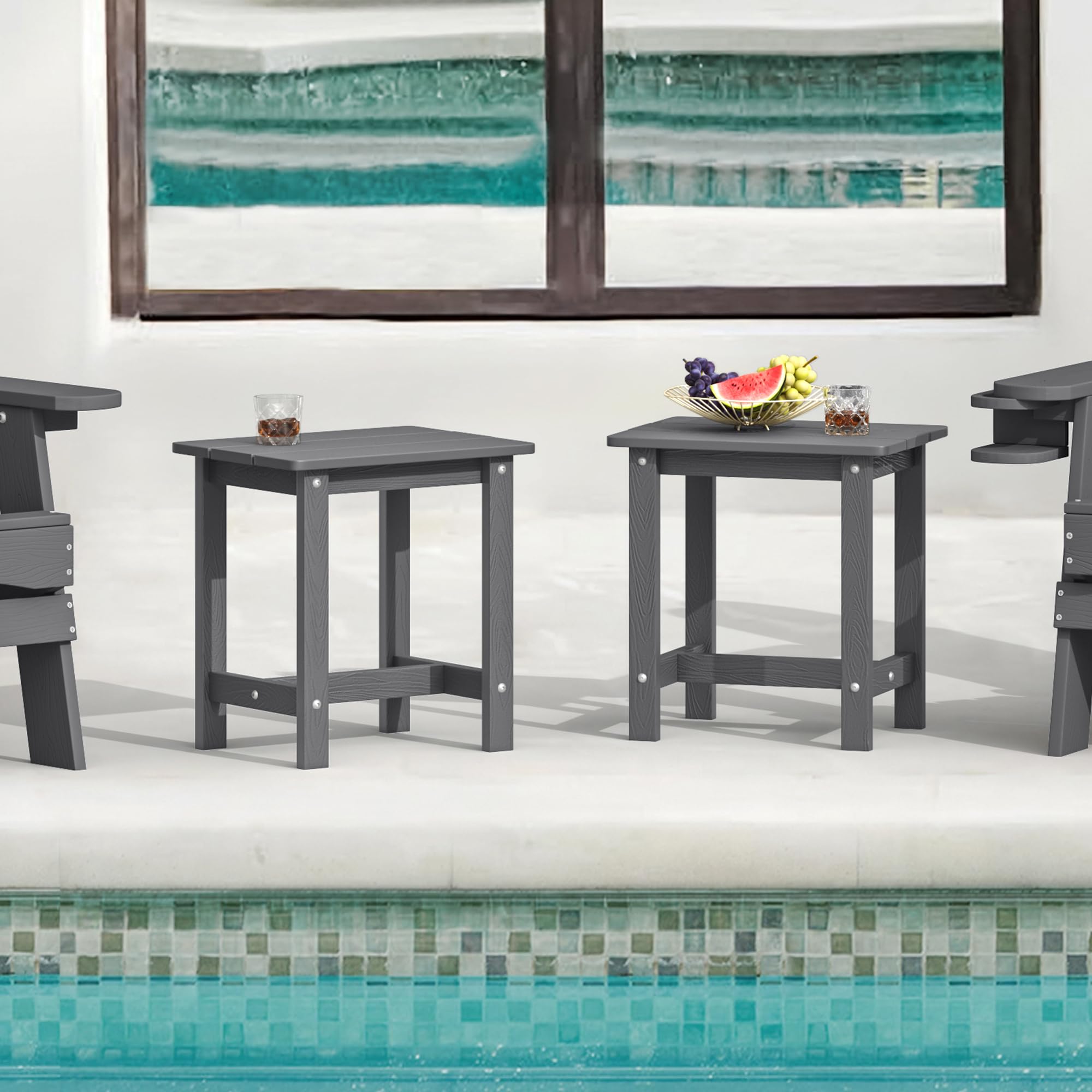 LUE BONA close-up of tabletop texture demonstrating wood-like appearance and durability