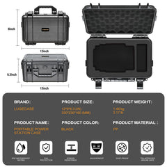 LUGECASE close-up of waterproof seal protecting electronics from moisture
