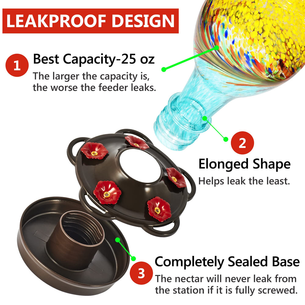 LUJII metal base detail showing five ports and rustproof coating benefit