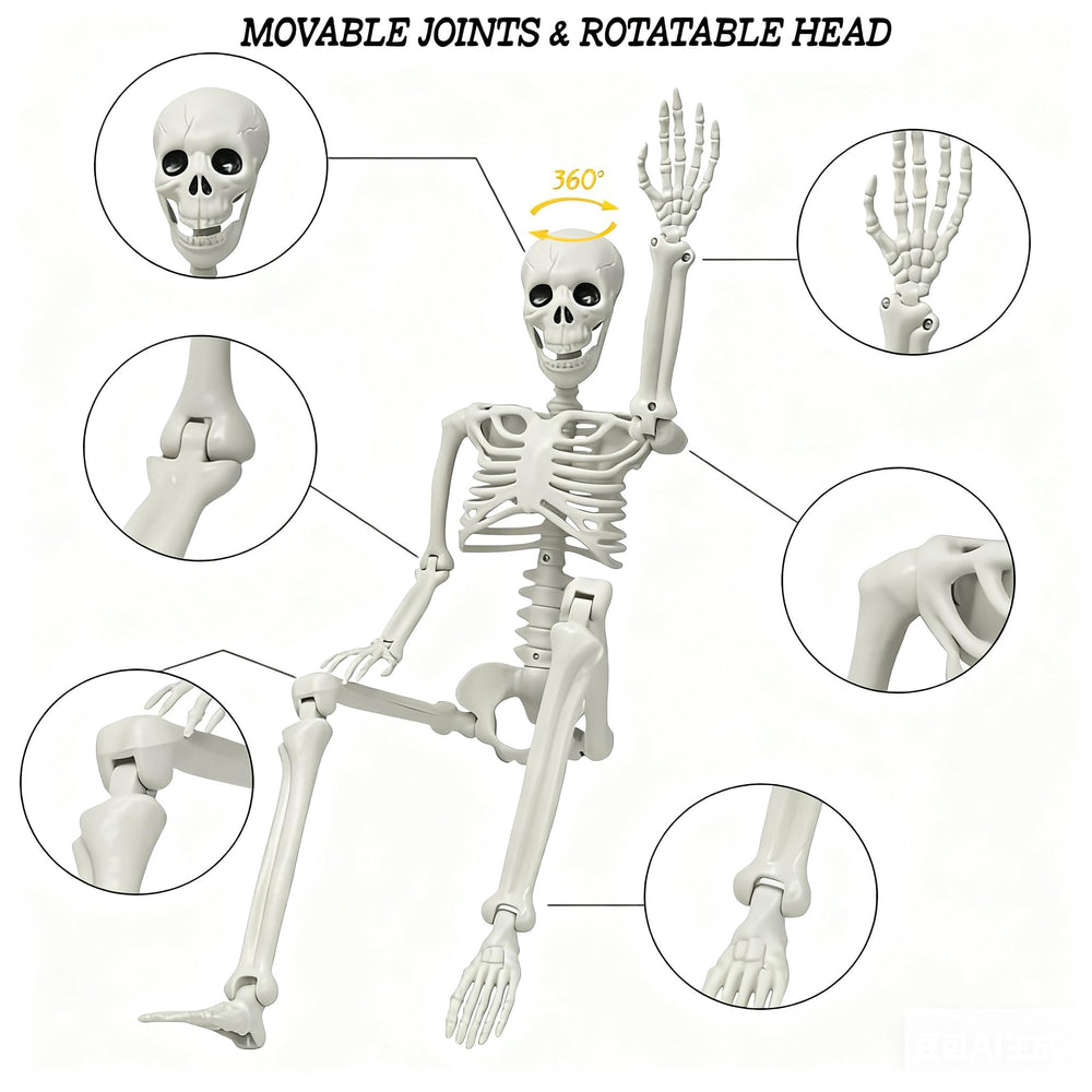 LUKBERA adjustable joint detail showing posable limbs for creative scenes