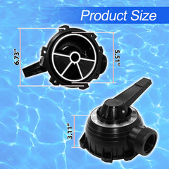 LUKYER assembly installed in Sta-Rite valve showing restored valve operation benefit