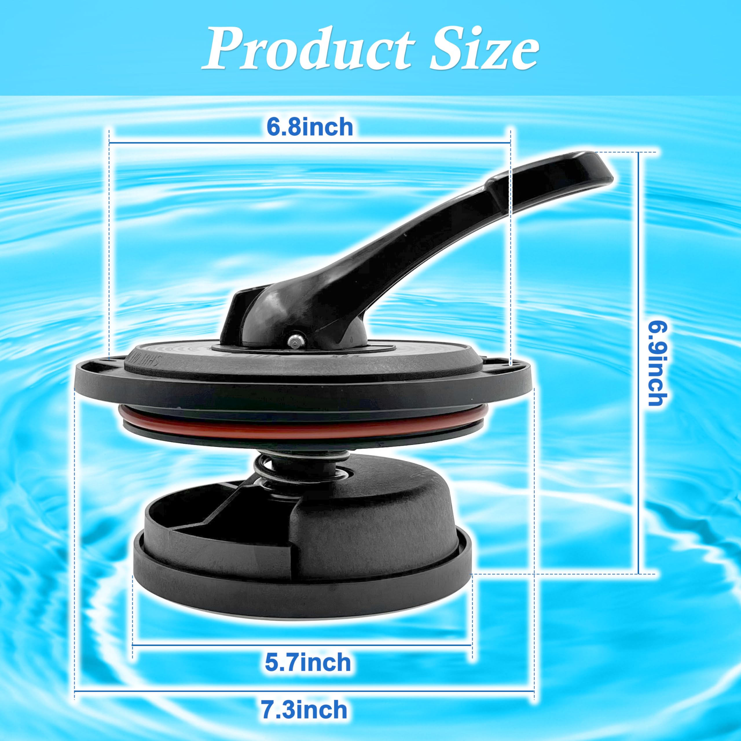 LUKYER assembly beside common hand tools showing compact size and quick install
