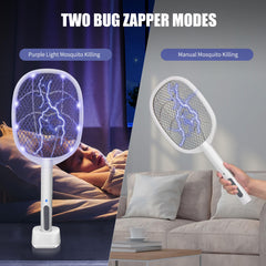 Lulu Home handheld action shot zapping mosquito quickly and effectively