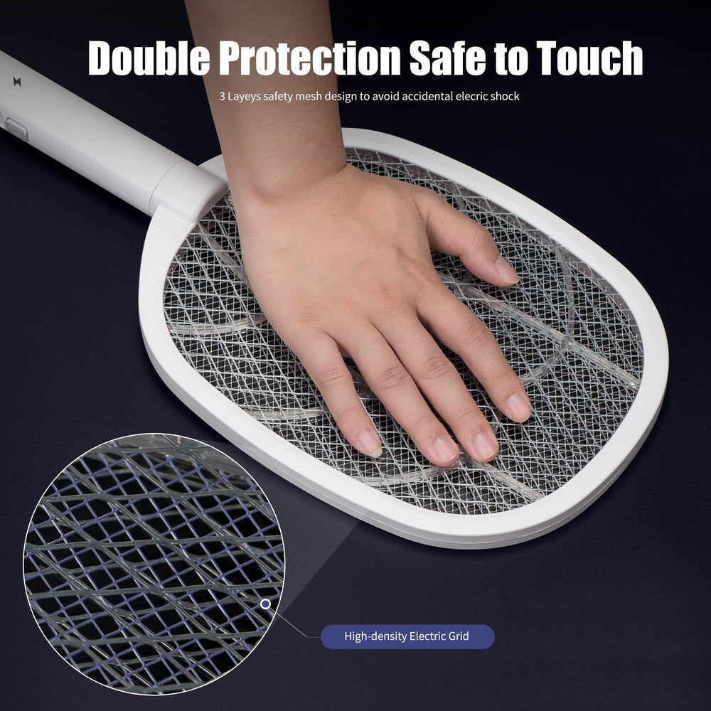 Lulu Home size scale next to hand to show portable dimensions and convenience