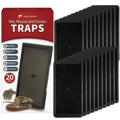 LULUCATCH front packaging showing 20-pack and sturdy trays benefit of quantity