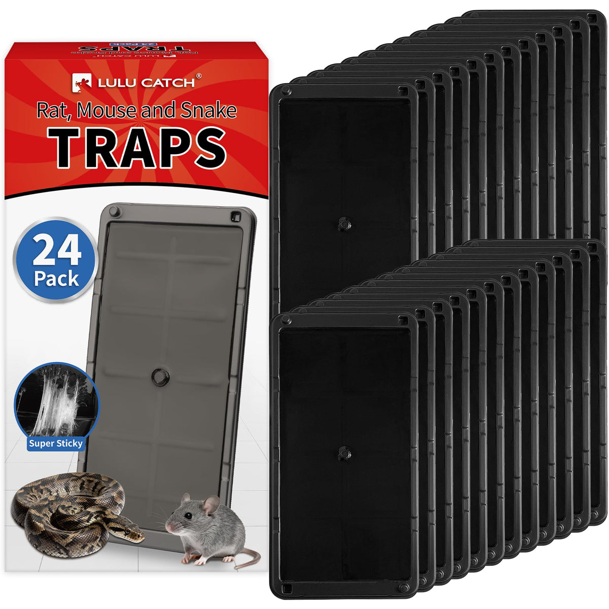 LULUCATCH front packaging showing 24-pack and key benefits
