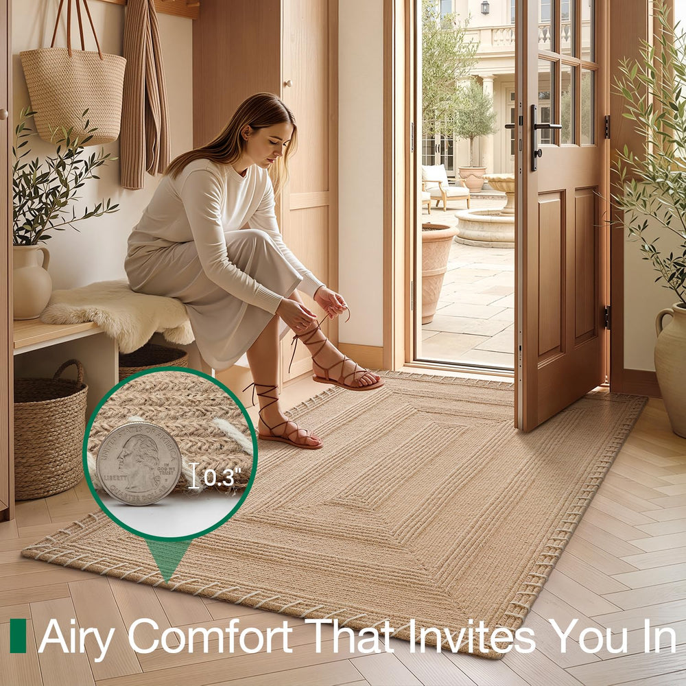 LUMI mat beside indoor plants showing organic decor compatibility benefit