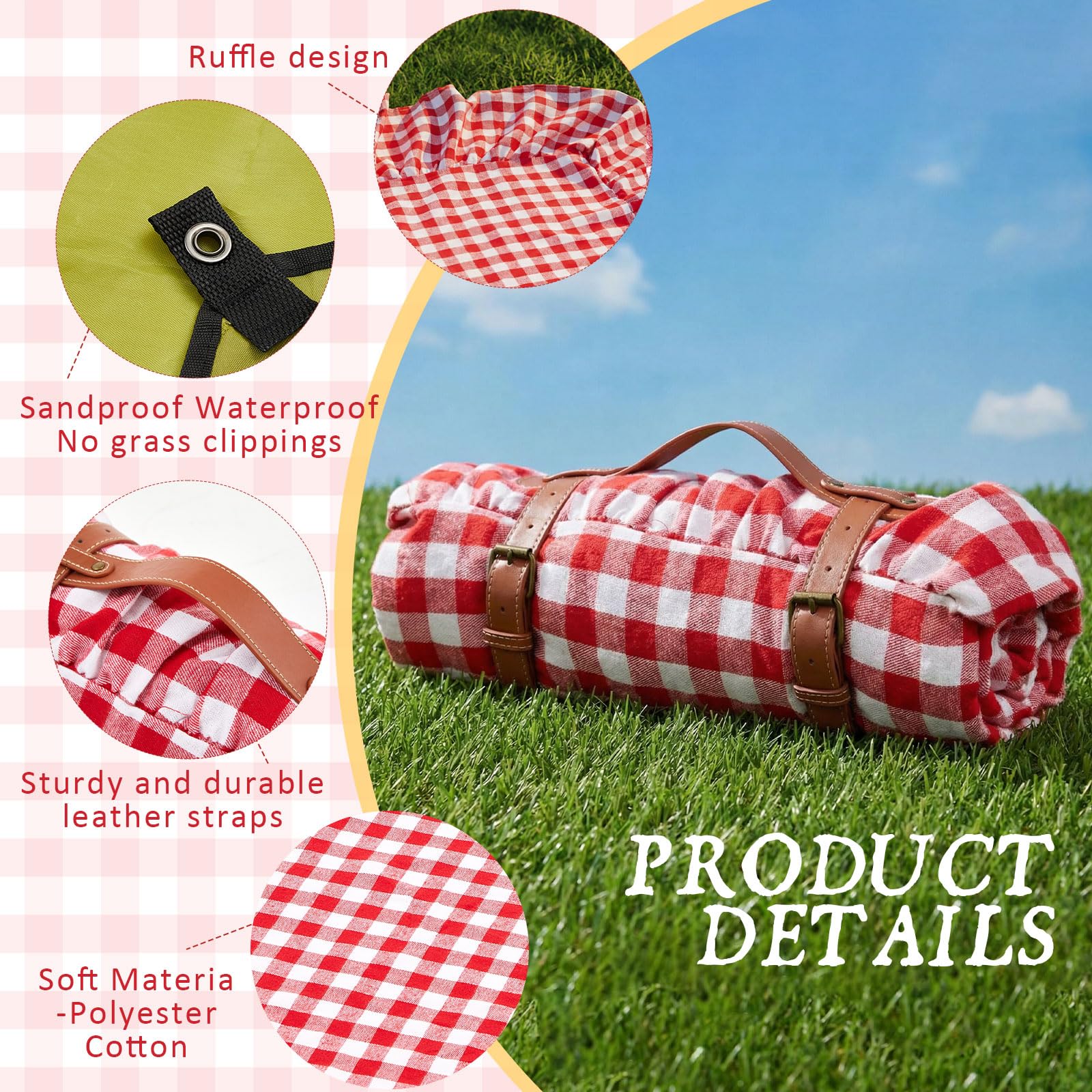 Lumina Garden ruffled edge close-up highlighting comfortable top for family photos