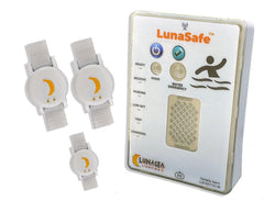 Lunasea Lighting receiver with three transmitters showing clear alerts and reassurance