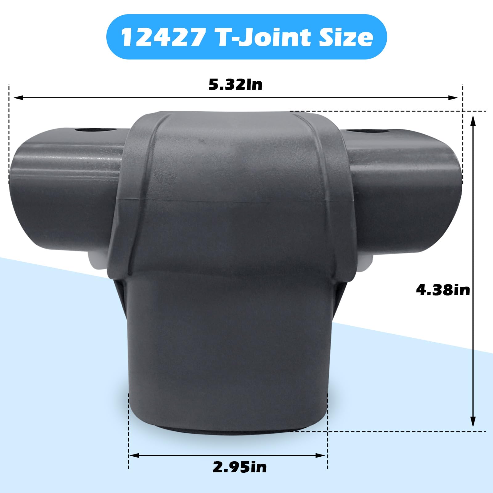 Luojiedejinbiao 12427A installed on leg and beam restoring stability