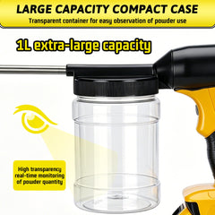 LURKA open 1L reservoir demonstrating easy refill and longer run time