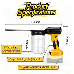 LURKA nozzle close-up highlighting precision control and clean dispersal