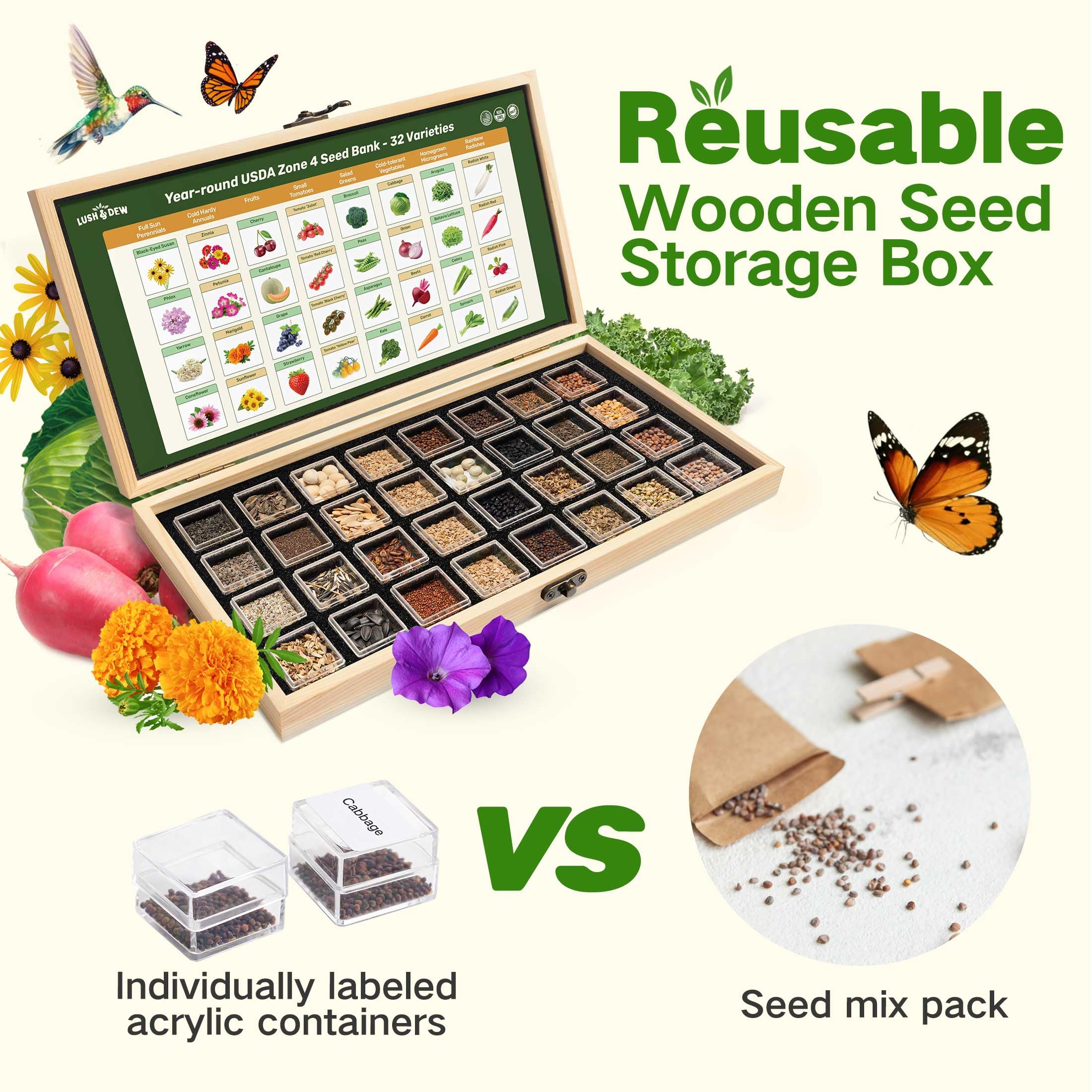 LUSH&DEW size comparison with ruler illustrating compact storage benefit